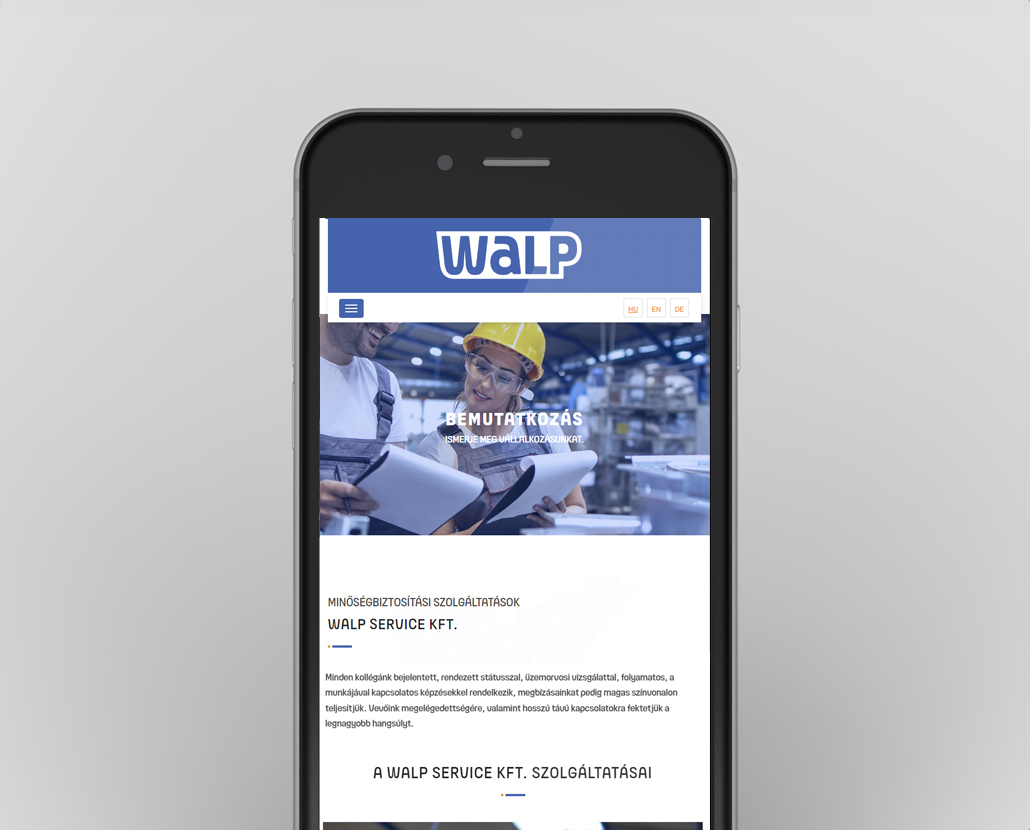 Walp Service Kft. - Minőségbiztosítási szolgáltatások
