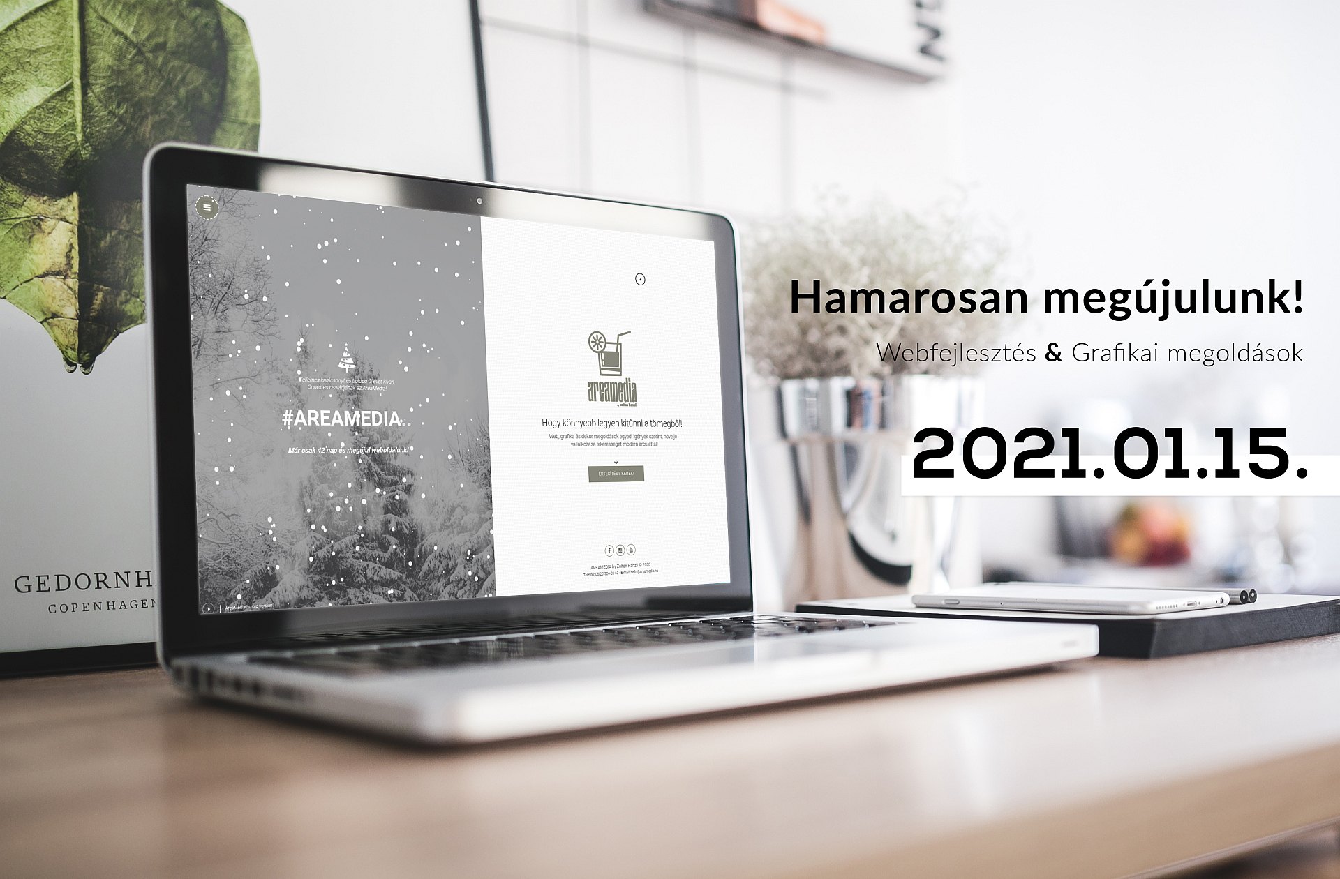 Hamarosan megújulunk!